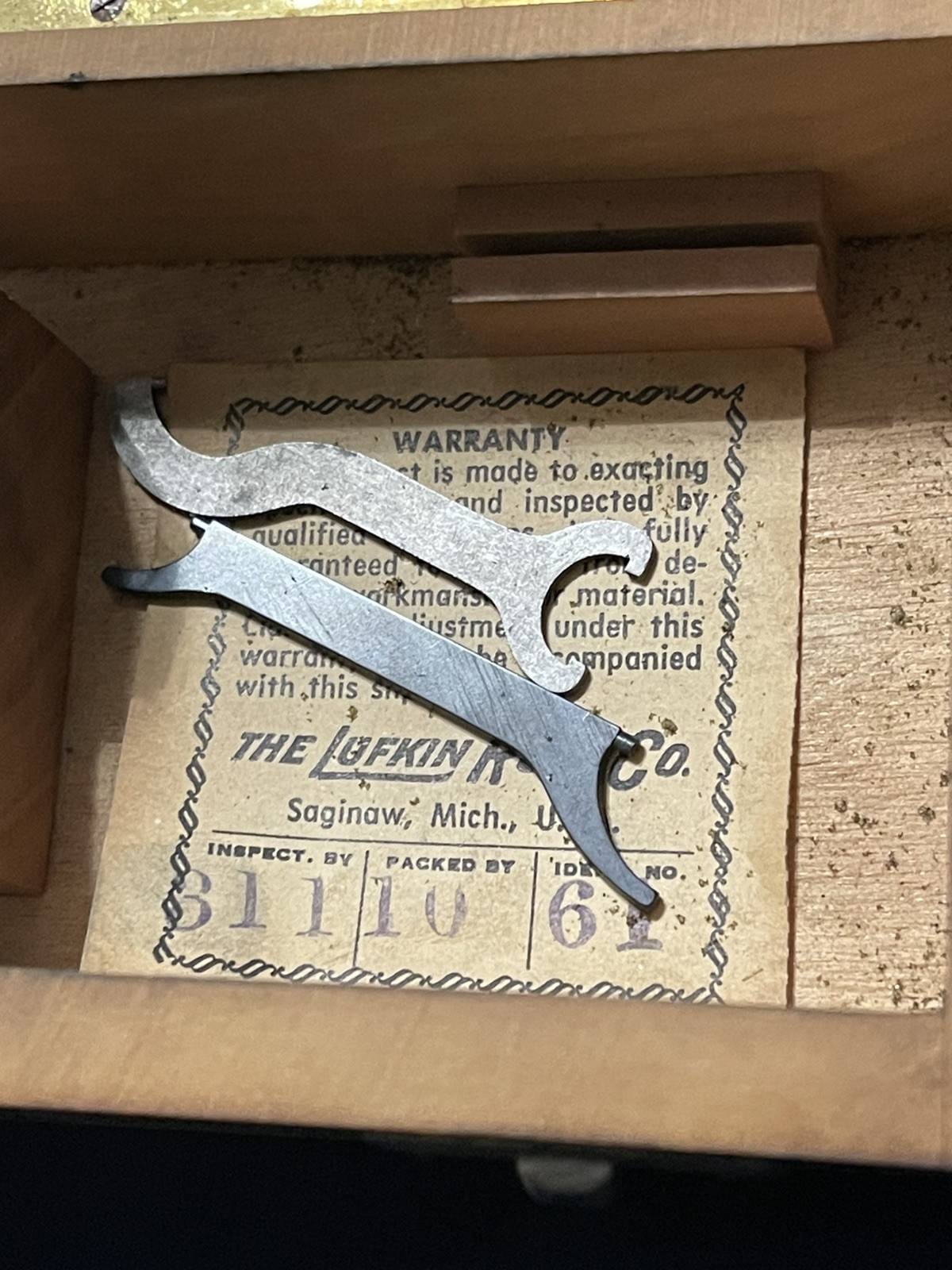 Lufkin Internal Micrometer No. 600 (Bore Gauge)