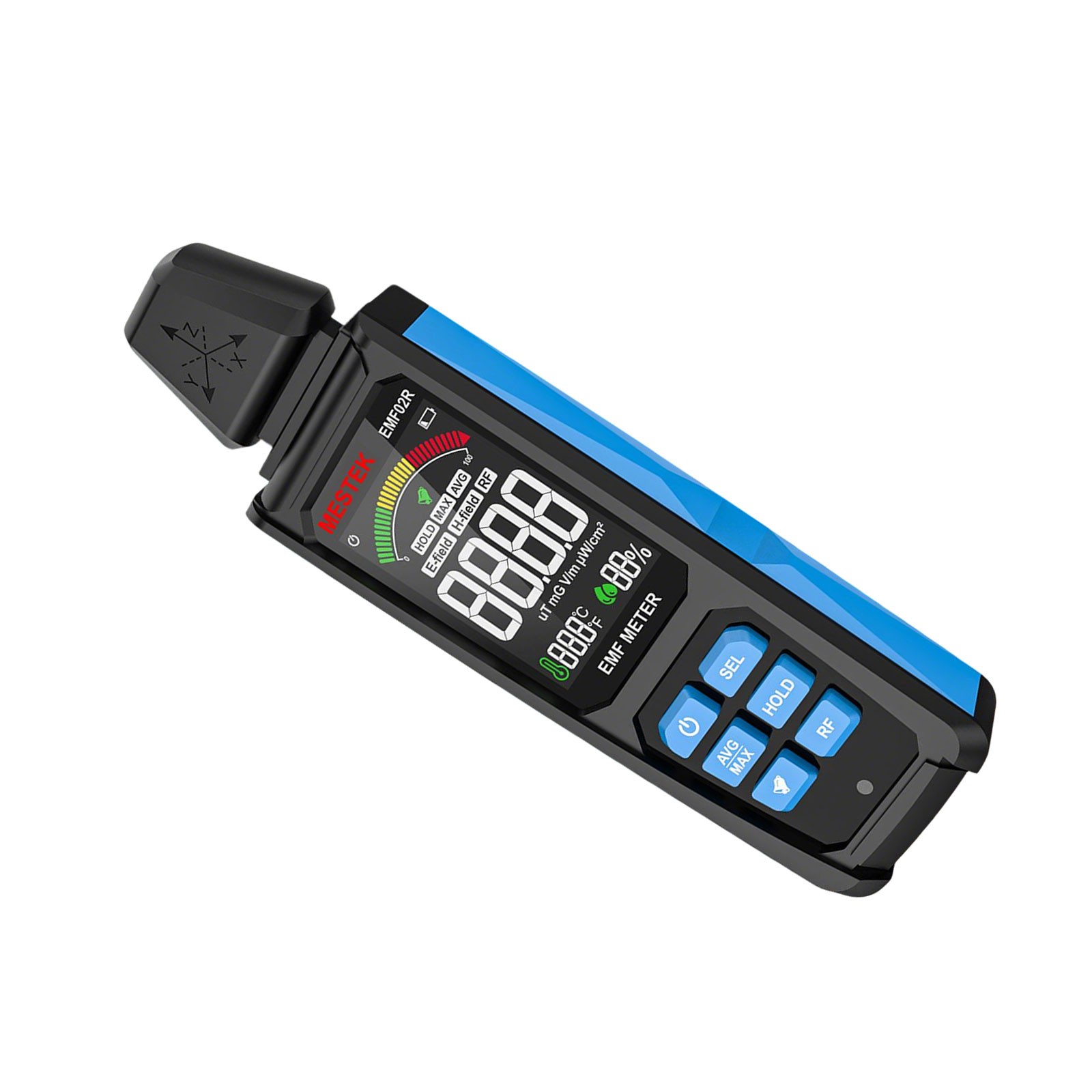 Emf Meter High Frequency Electromagnetic Field Radiation Detector 30Mhz~8GHz
