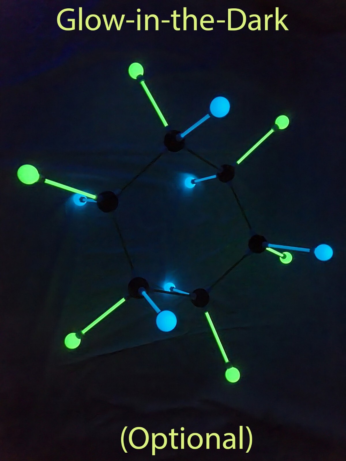 Teaching-Scale Organic Chemistry Model Kit (3D Printed PLA) for Lecture Demos
