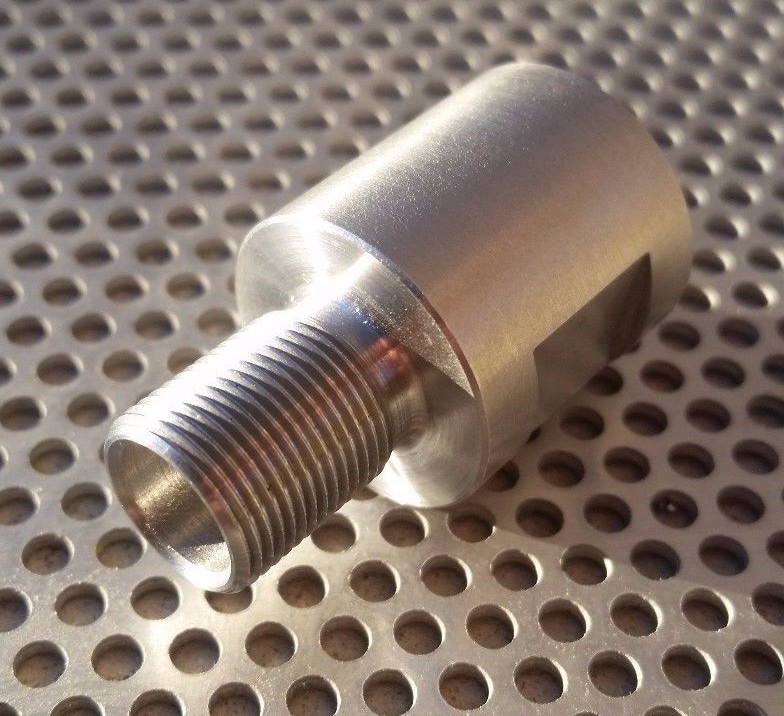 1/2-28 Male To 9/16-24 Female Thread Adapter ***USA Made***
