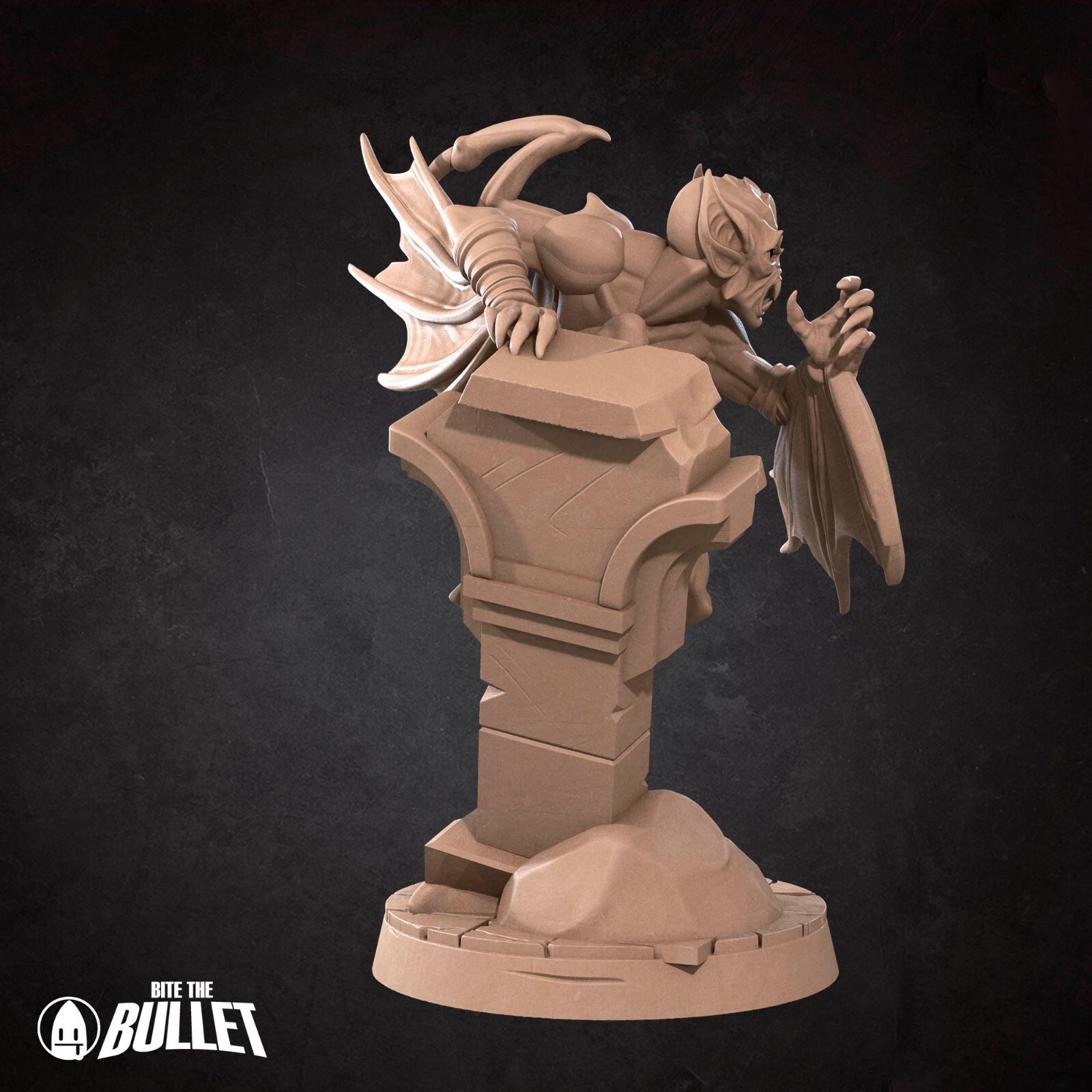 Vampire Monster - Winged Fiend Gargoyle - Bite the Bullet - Dungeons and Dragons
