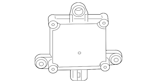 Genuine Mitsubishi Blind Spot Radar 8638A468