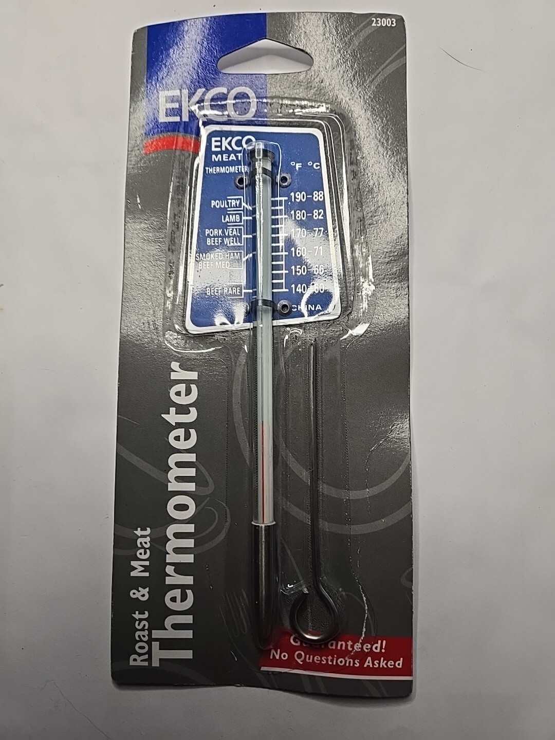 Meat and roast thermometer NEW vintage 90s NIP Ecko kitchen gadget