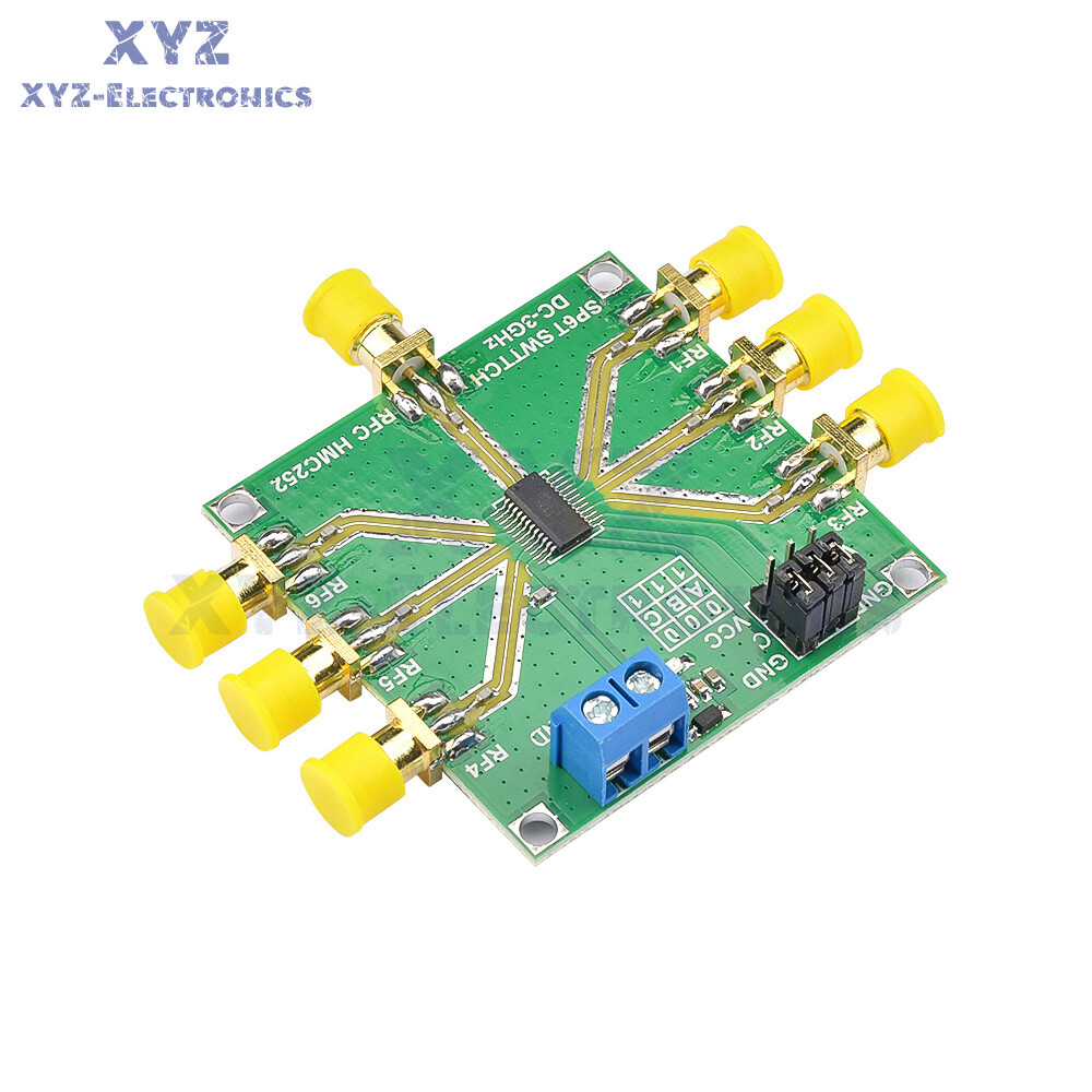 HMC252 DC-3GHz Non-Reflective RF Switch Module Module Single-Pole 6 Throw Switch