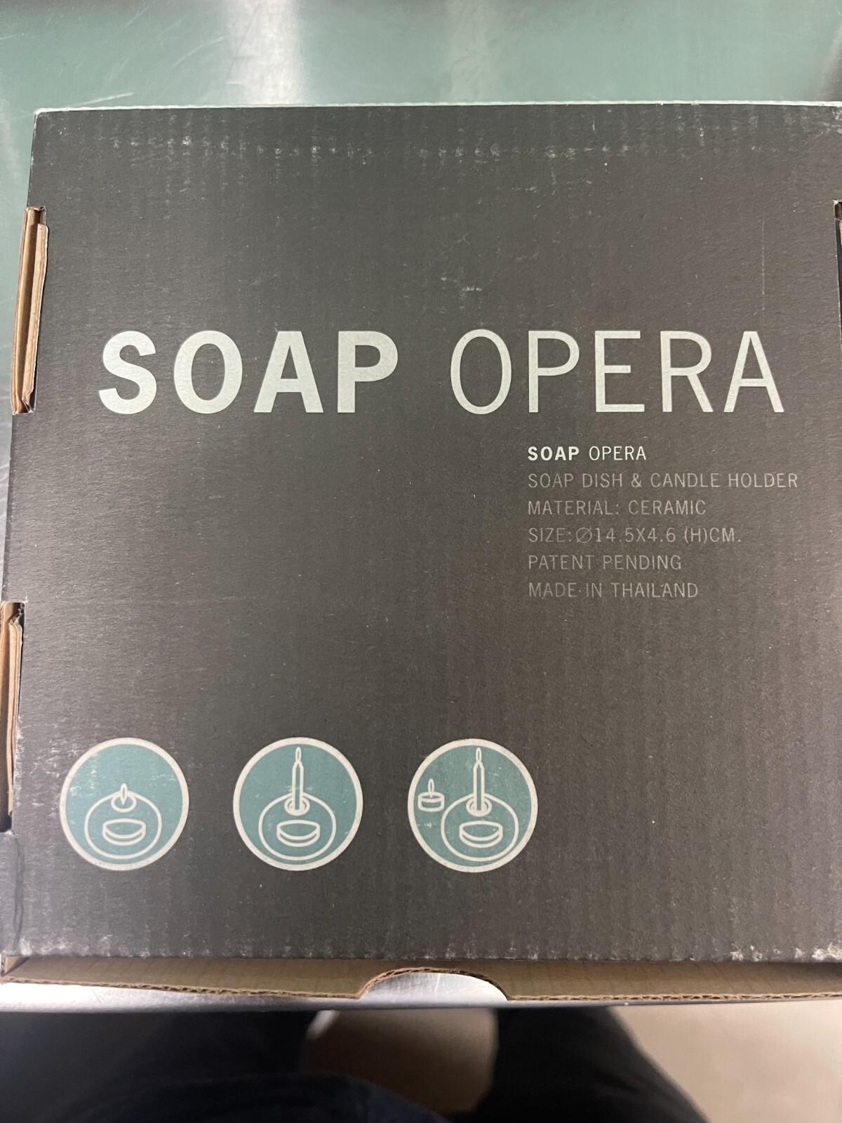 Propaganda Soap Opera Tealight & Soap Holder