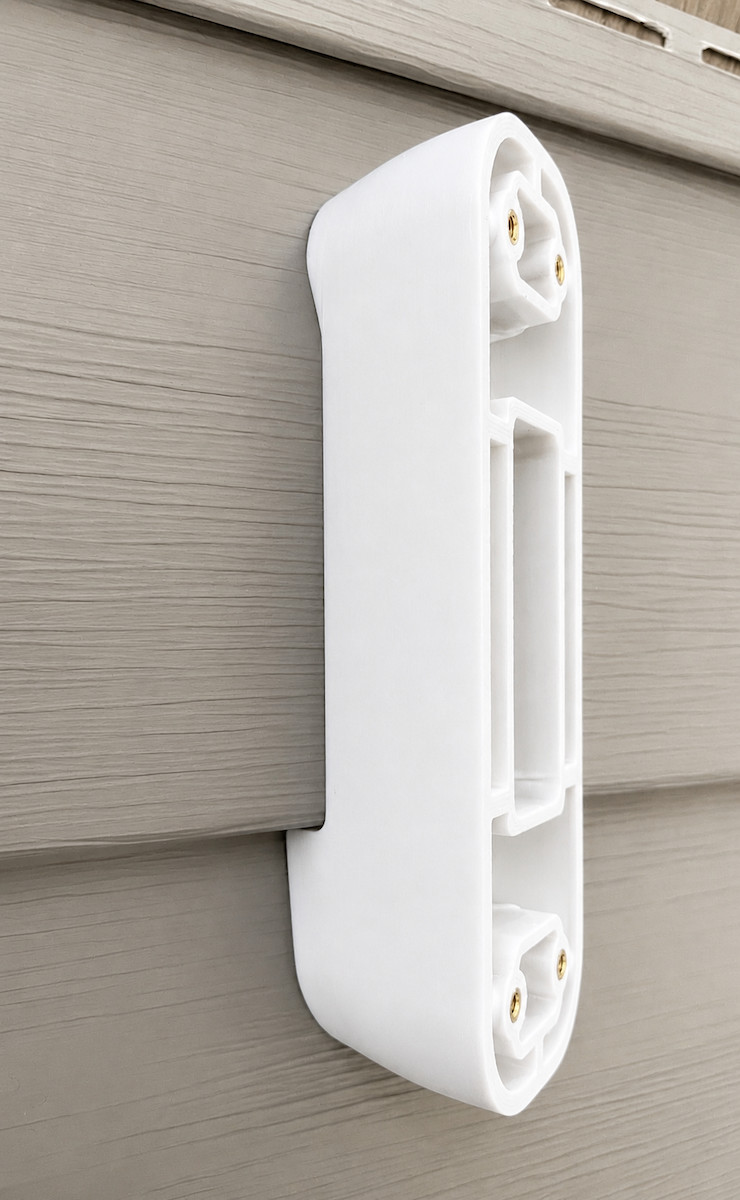 Ecobee Smart Doorbell 4.5" - 5" Dutch Lap Siding Mounts (0º to 60º)