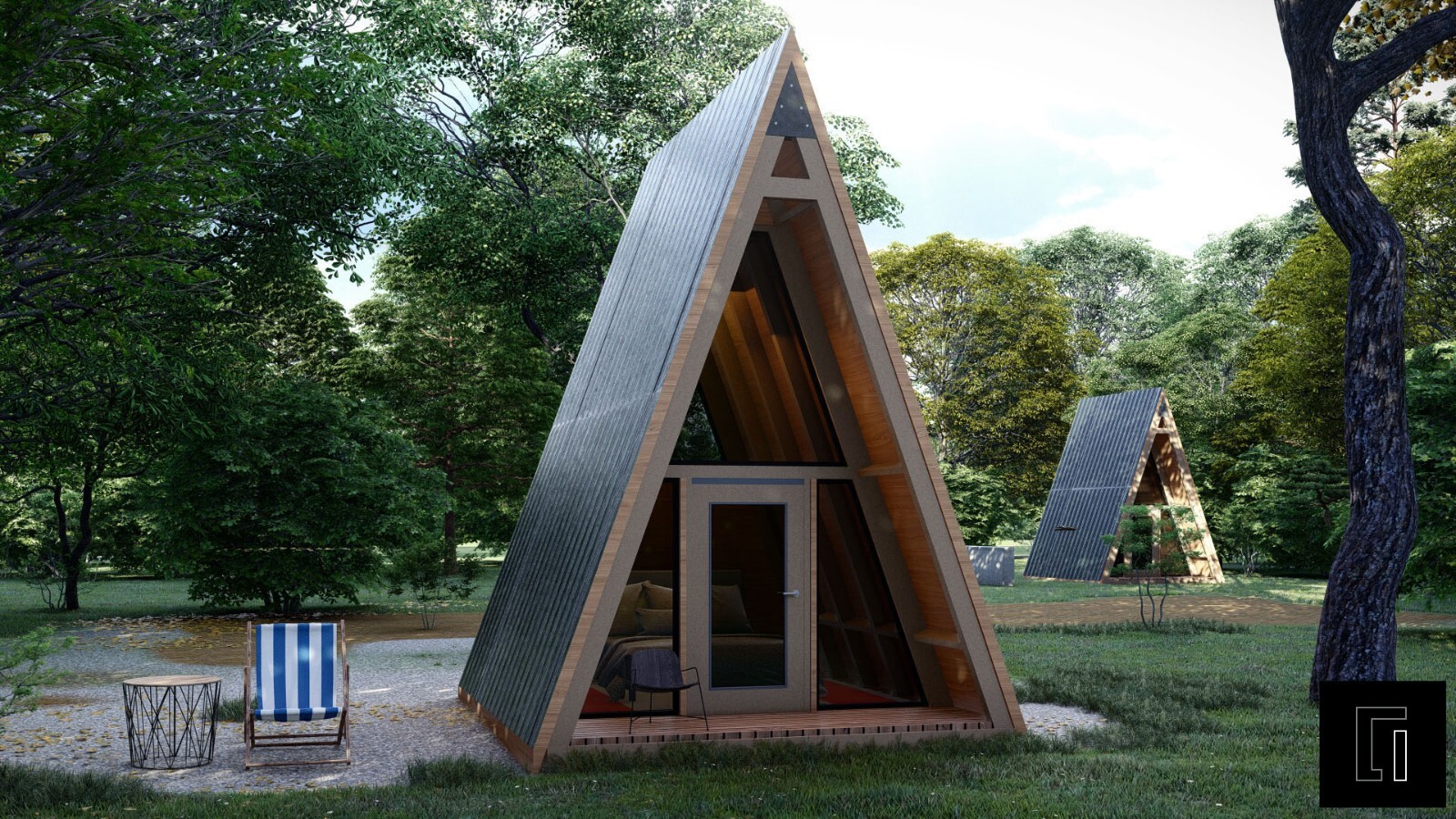 100SF Cabin w/ Loft DIY Plans - 13' x 15' Tiny House Build Instructions PDF