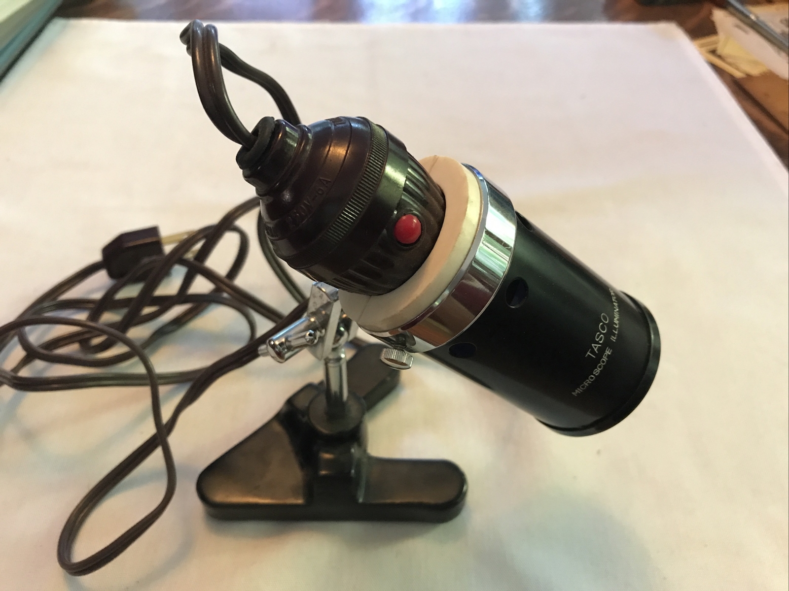 Vintage Dentist TASCO Microscope Illuminator, Made In Japan, Works