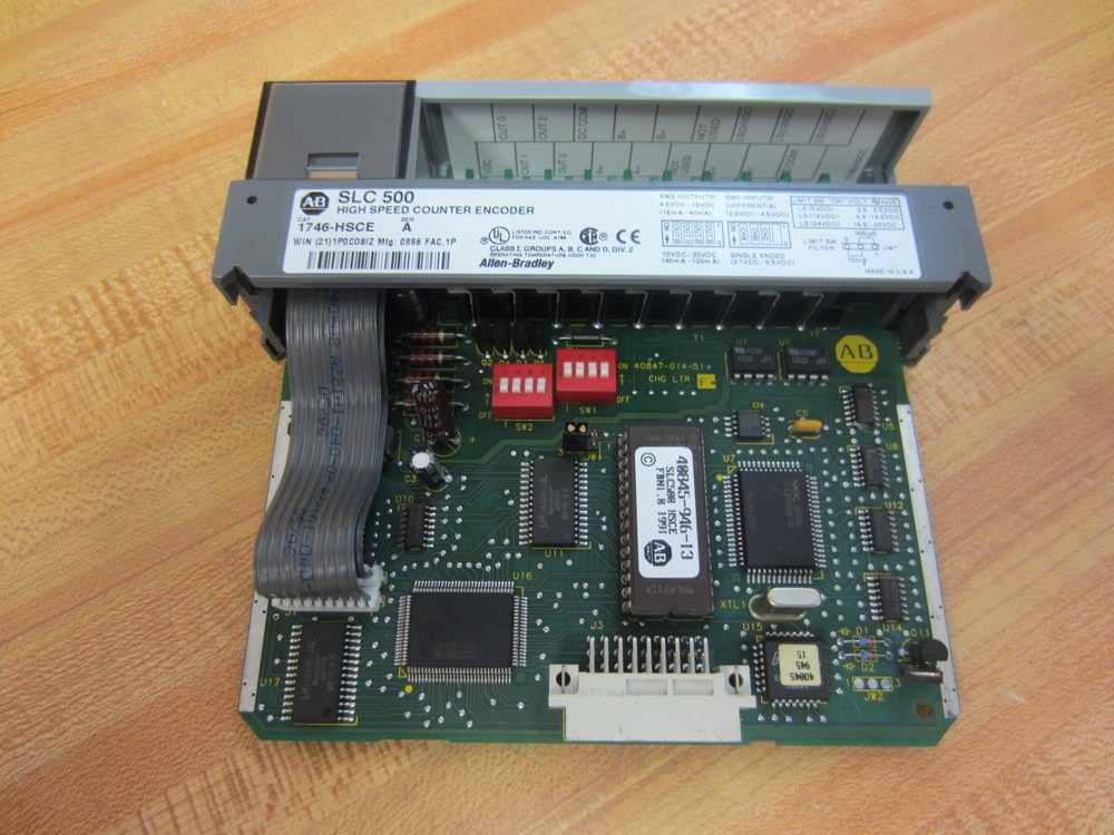 Allen Bradley 1746-HSCE High Speed Counter/Encoder Mod 1746HSCE Series A