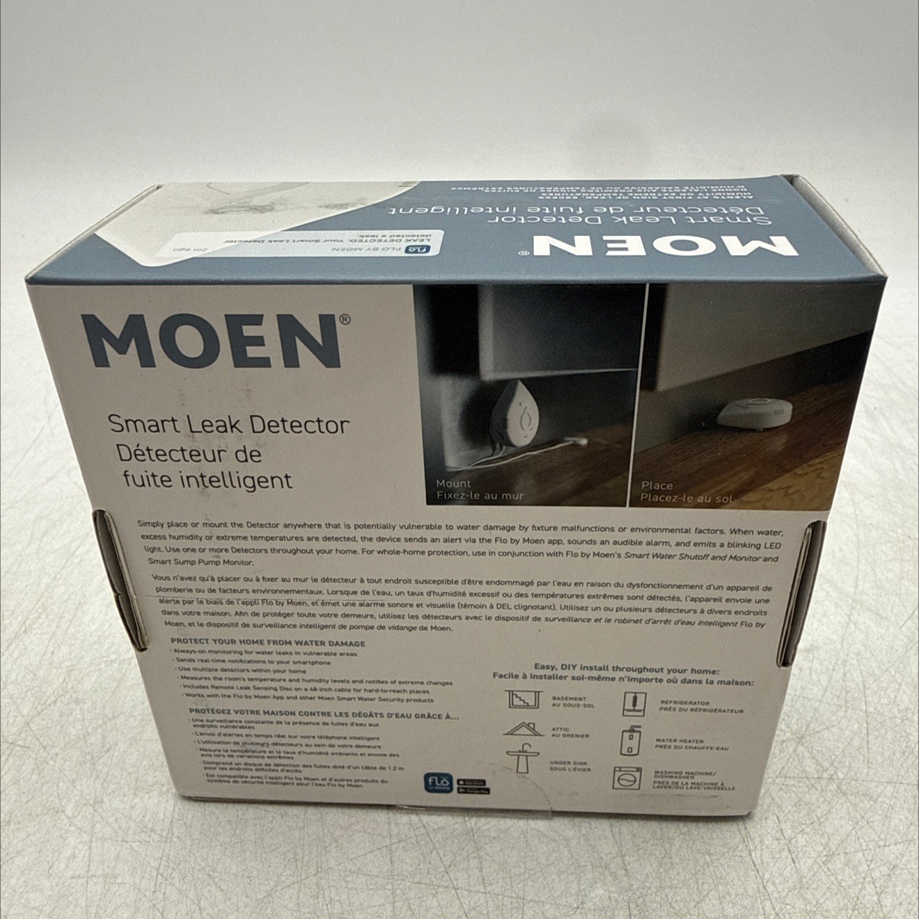 Moen Flo Smart Leak Detector, Wi-Fi enabled