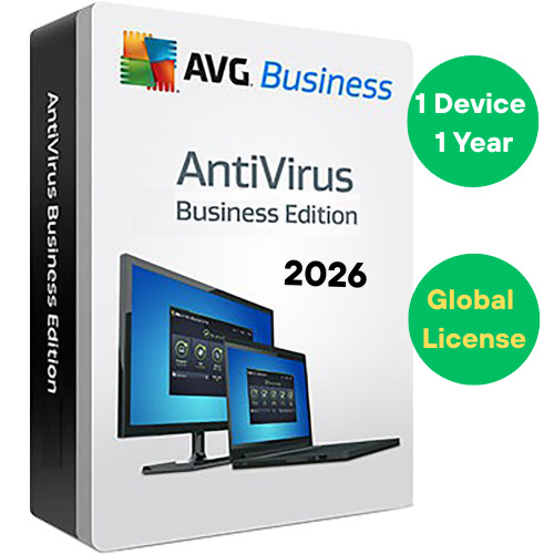 AVG AntiVirus Business Edition 2026, 1 Device / 1 Year (Global Activation Code)