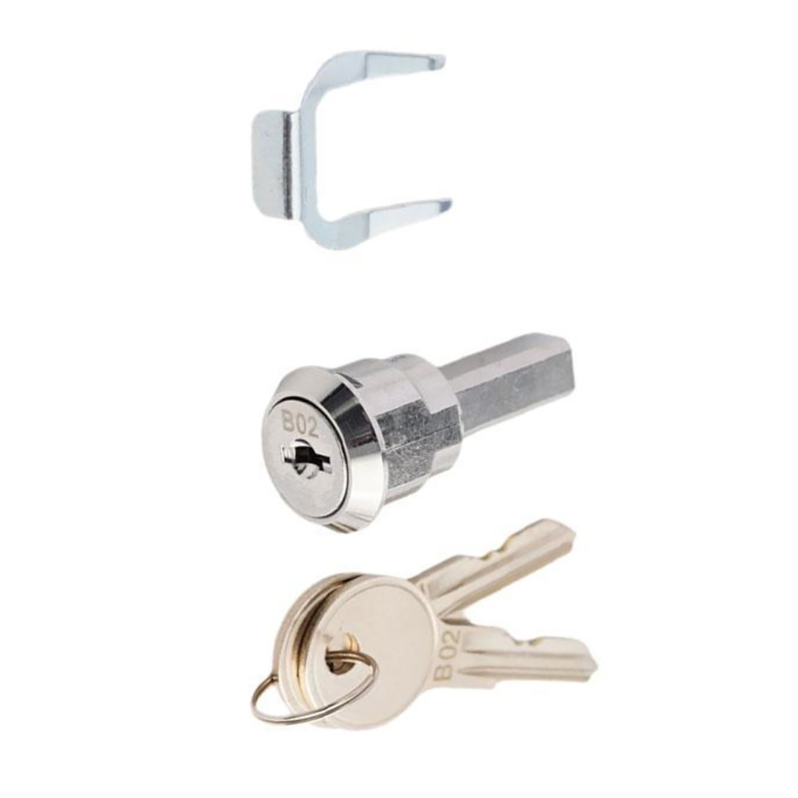 A Set Silver Universal Toolbox Lock For Cabinet Drawer Durable New Accessory