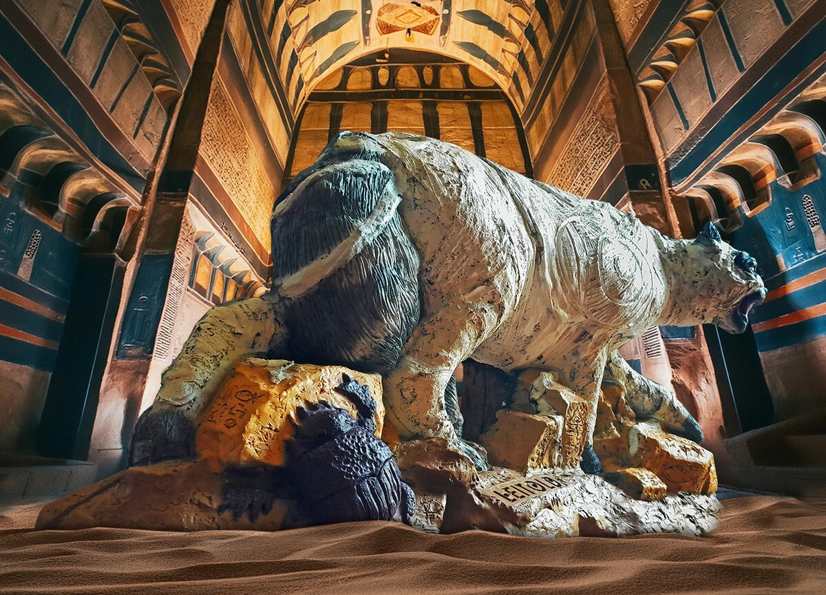 Leitold 3D Animal Pharaoh Cat
