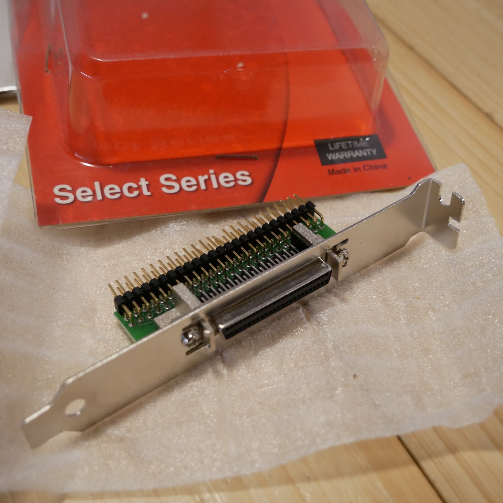 SCSI-2 IDC 50 Pin Male to HD 50 Pin Female IDC50M-MD50F Internal Adapter Desktop