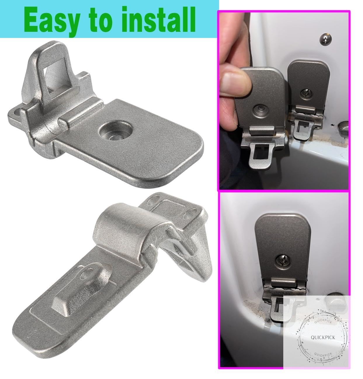 MEF62782201 Dryer Door Hinge Dryer Parts Compatible with LG Kenmore Elite Clothe