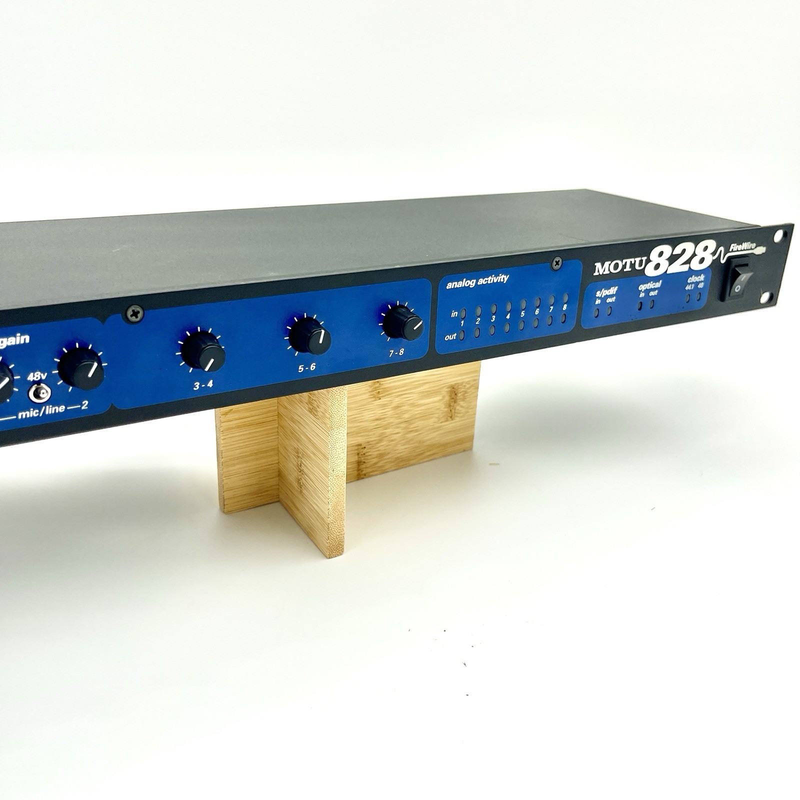 NICE - ORIGINAL - WORKING - MOTU 828 Mk1 Firewire Audio Interface - Made in USA