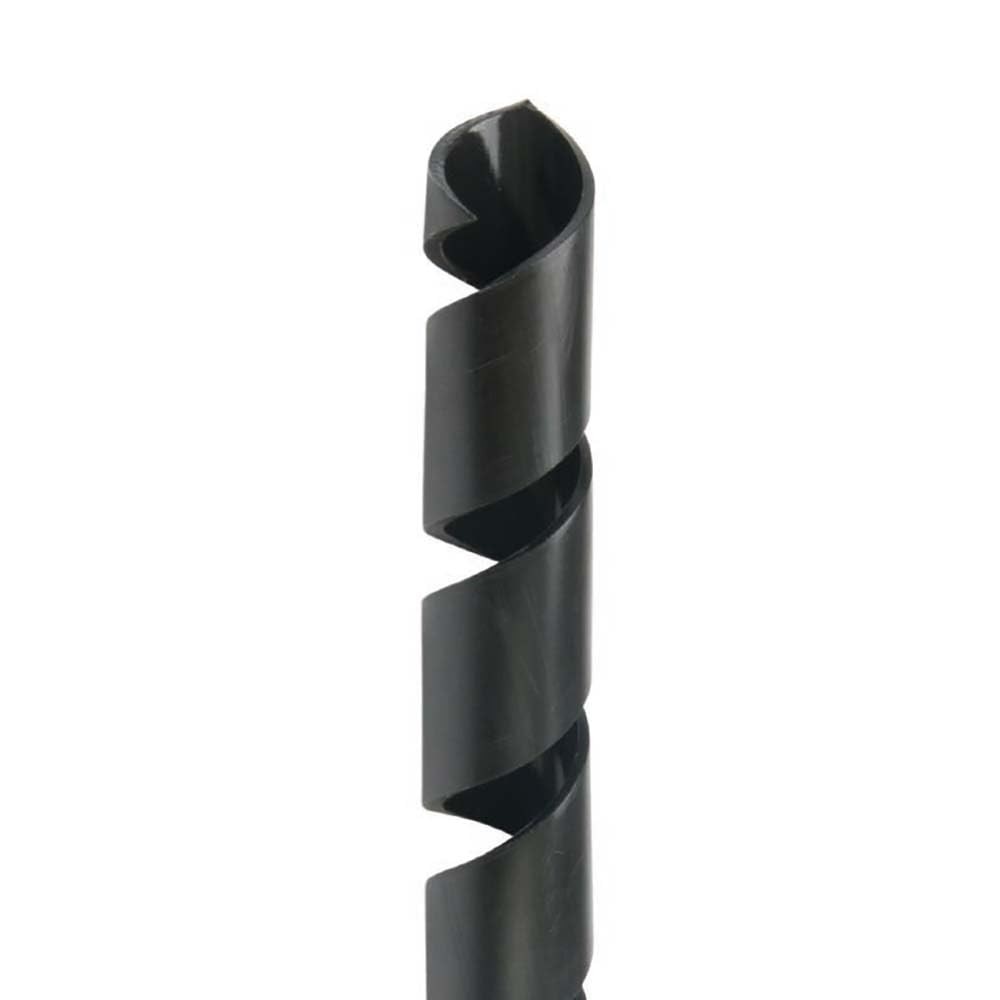 452900 Marine Grade Electrical Spiral Wrap 1-Inch, Black, 5-Feet