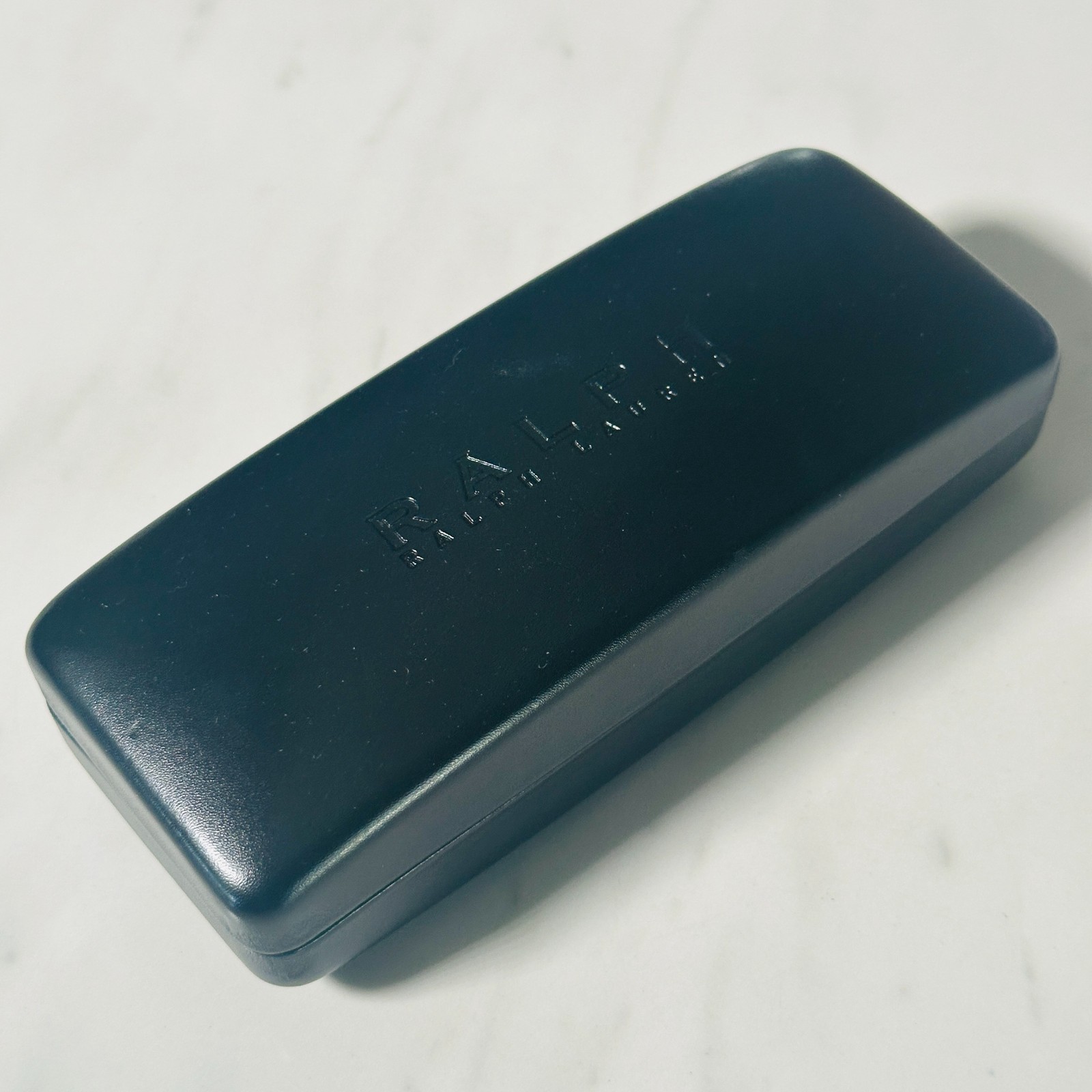 Ralph Lauren Hard Shell Designer Eye Glass Black Clam Shell CASE ONLY
