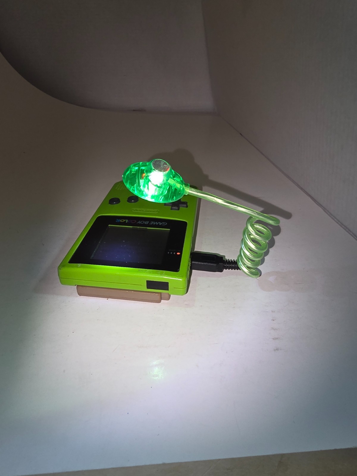 NEW Emerald Green Very Bright LED Gameboy Worm Light  for Gameboy Pocket