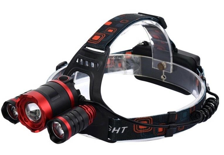 6000 Lumen LED Rechargable Headlamp Outdoor Camping Flashlight 3Color USA SELLER