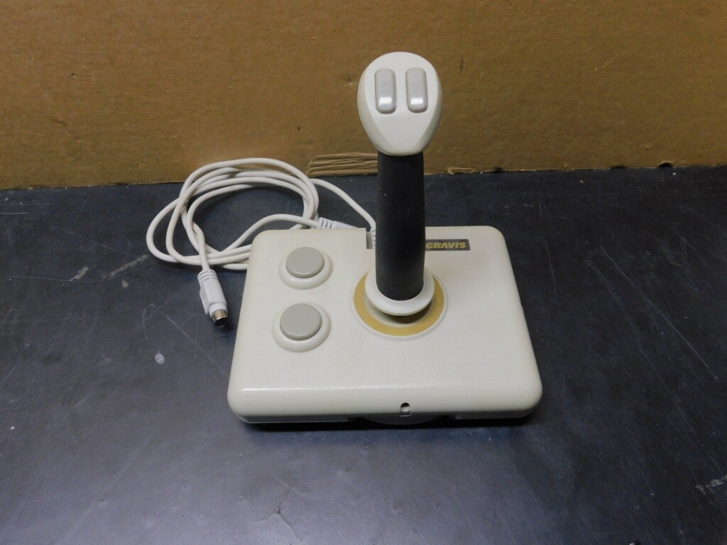 Vintage GRAVIS Joystick for APPLE Computers -- HYN2001A