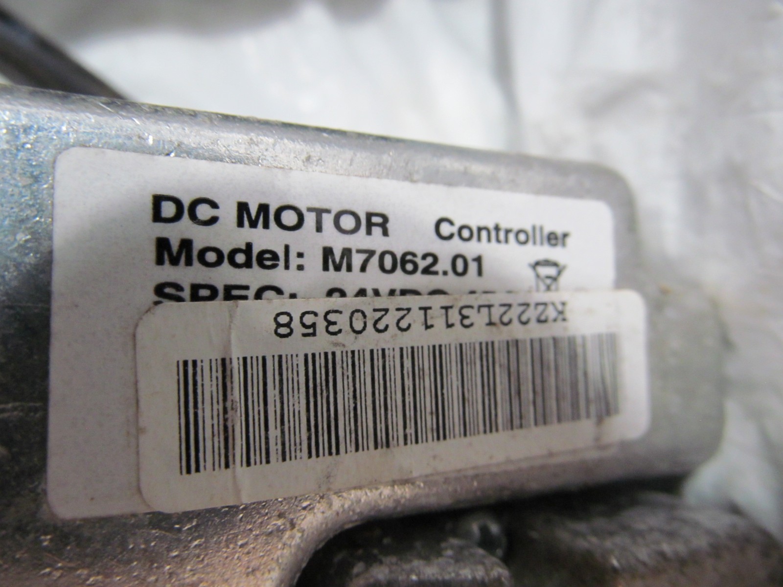 Control Module, Motor, Trans, & Tiller From Innuovo Mobility Scooter