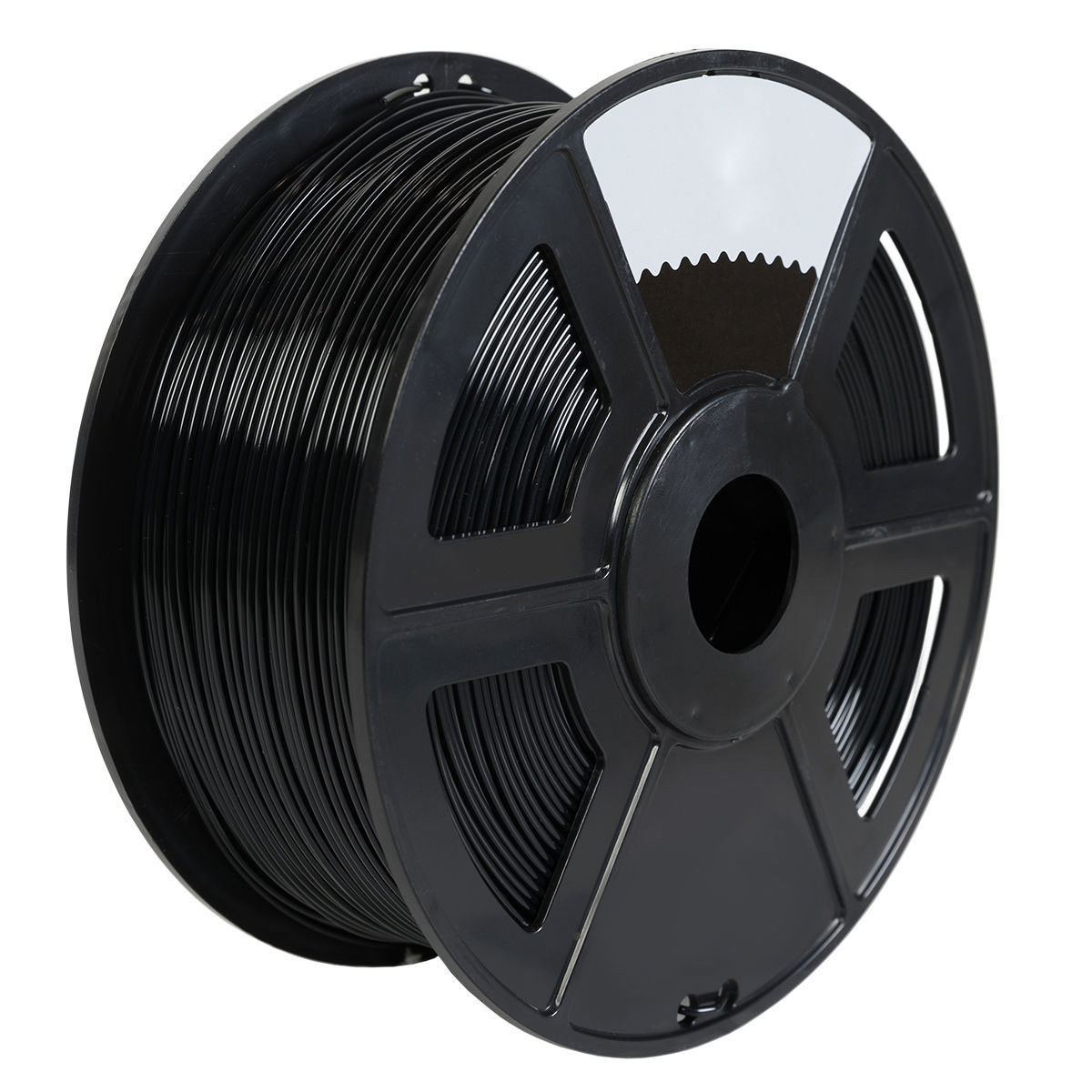 1 pk Black 3D Printer Filament 1kg/2.2lb 1.75mm PLA MakerBot RepRap