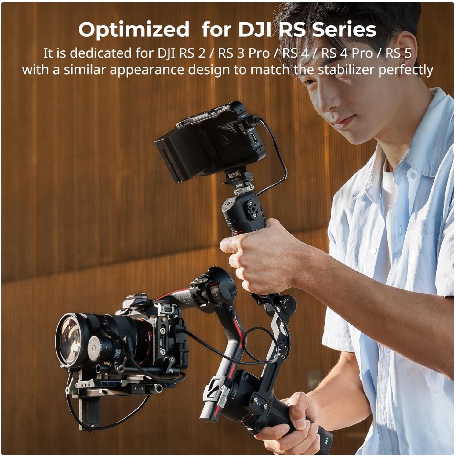 Ergonomic Sling Handle for DJI RS Stabilizers