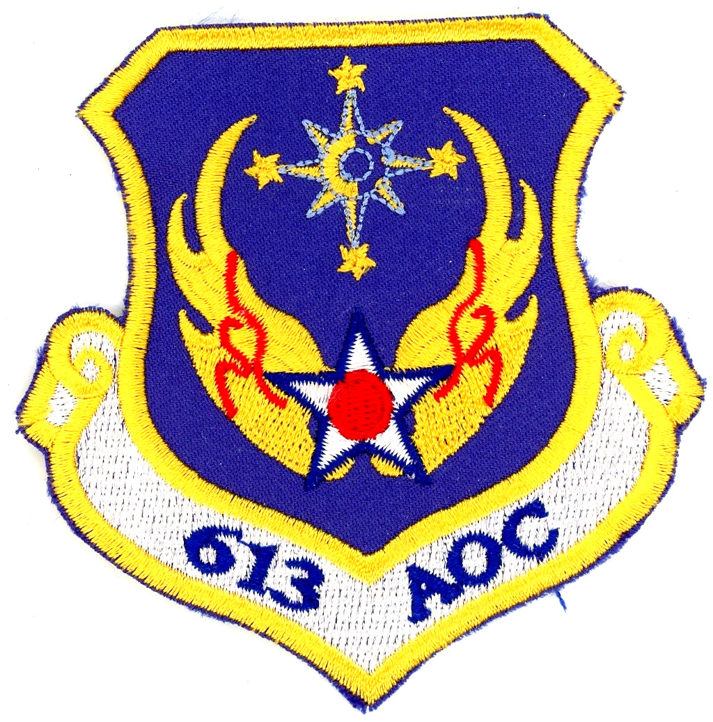 US Air Force Patch: 613th Air Operations Center
