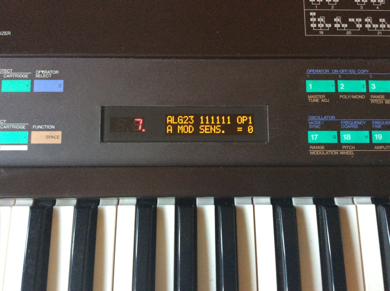 Yamaha DX7 / DX7S / DX9 / DX11 / DX21 Oled Display !