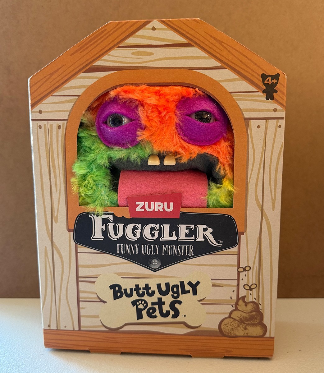 Fuggler Cheeky Chonky Plush Guinea Pig Butt Ugly Pets Monster Zuru NIB sealed