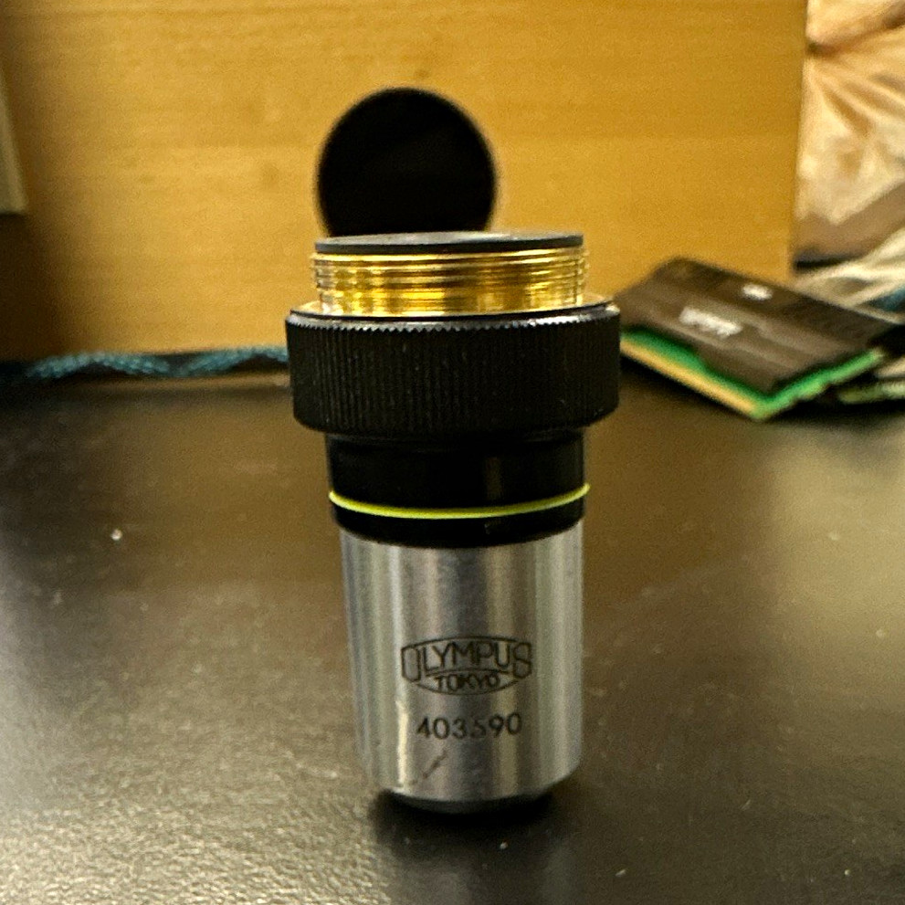 Olympus LWD MPlan 40 40x/0.55 Microscope Objective Lens 403590