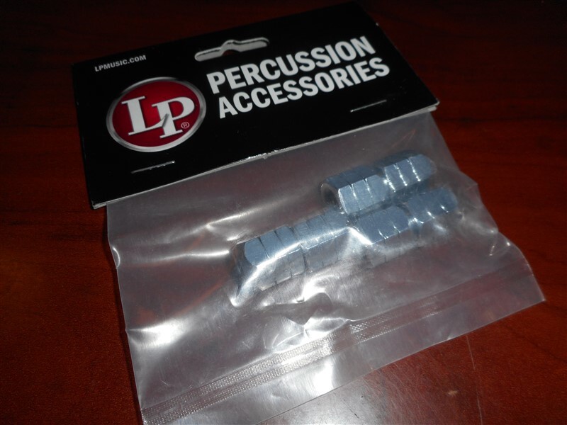 NEW - LP952 Super Nuts (6) For Conga Lugs - CHROME