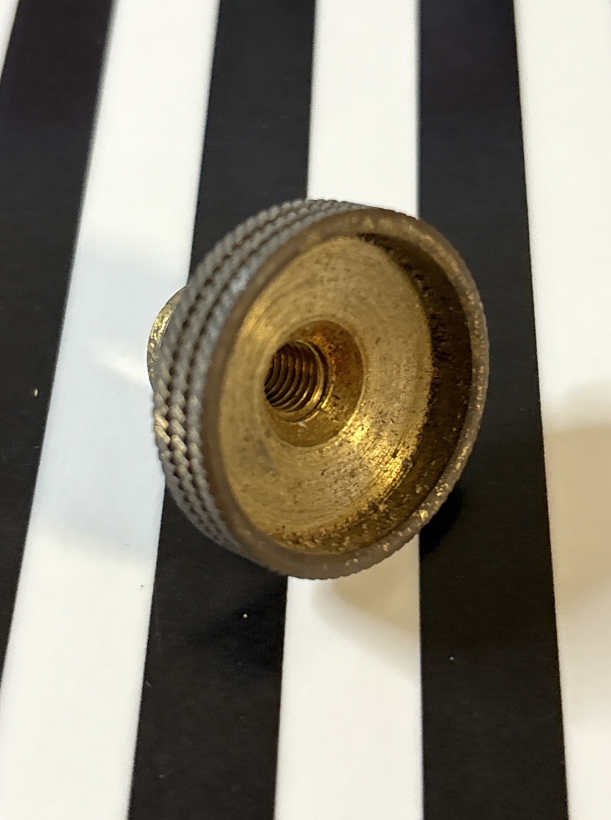 Stanley Bailey No.4/5 Brass adjustment wheel  Only Original Part