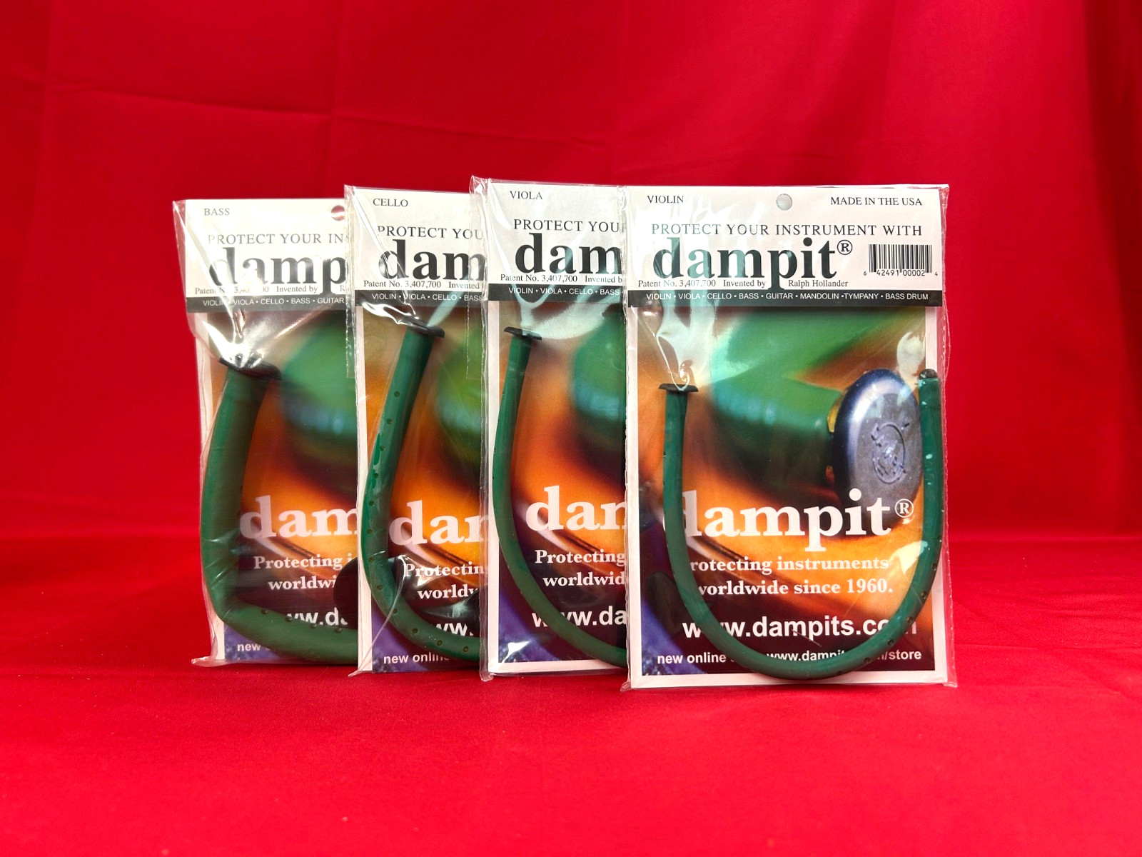 DAMPIT Violin Viola Cello Bass Humidifier – Instrument Humidification System