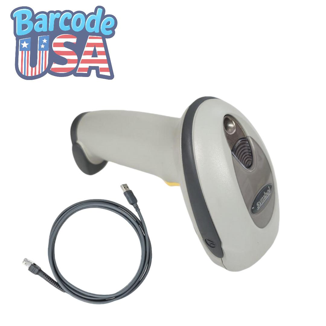 ✅Zebra/Symbol LS4208 Laser Barcode Scanner & USB Cable [HIGH PERFORMANCE]! 🔥⭐