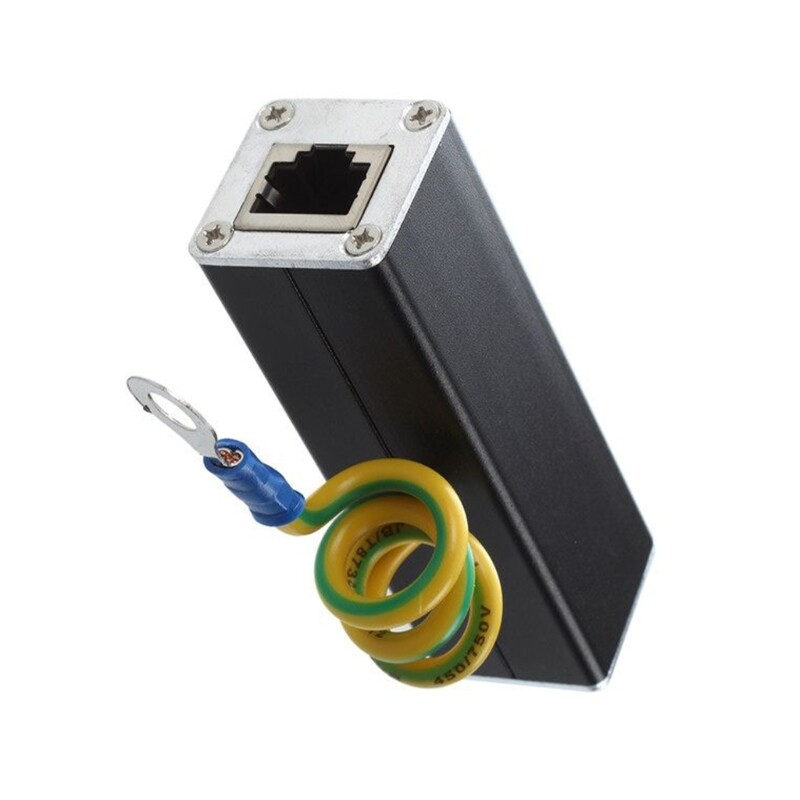 Ethernet Protector Ethernet Lightnings Arrester for Community