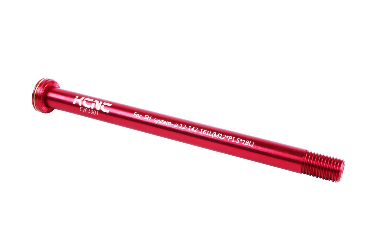KCNC KQR08 MTB Bike Rear Hub Skewer For Shimano E-Thru 12MM 161MM Red