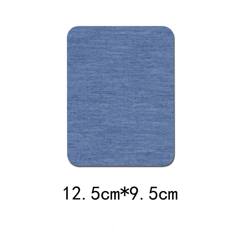 12Pcs Iron on Patches Patches for Denim Fabric Repair 12.5cm X 9.5cm Sky Blue
