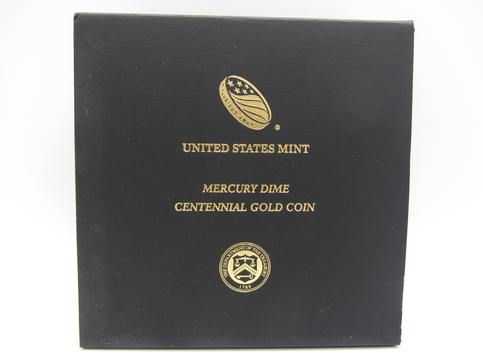 2016 Mercury Dime Centennial $5 Gold Coin OGP US Mint (13) Boxes  W/COA NO COIN!