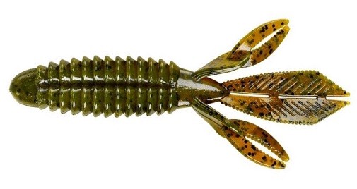 YUM Wooly Bug 3.25" - Green Pumpkin