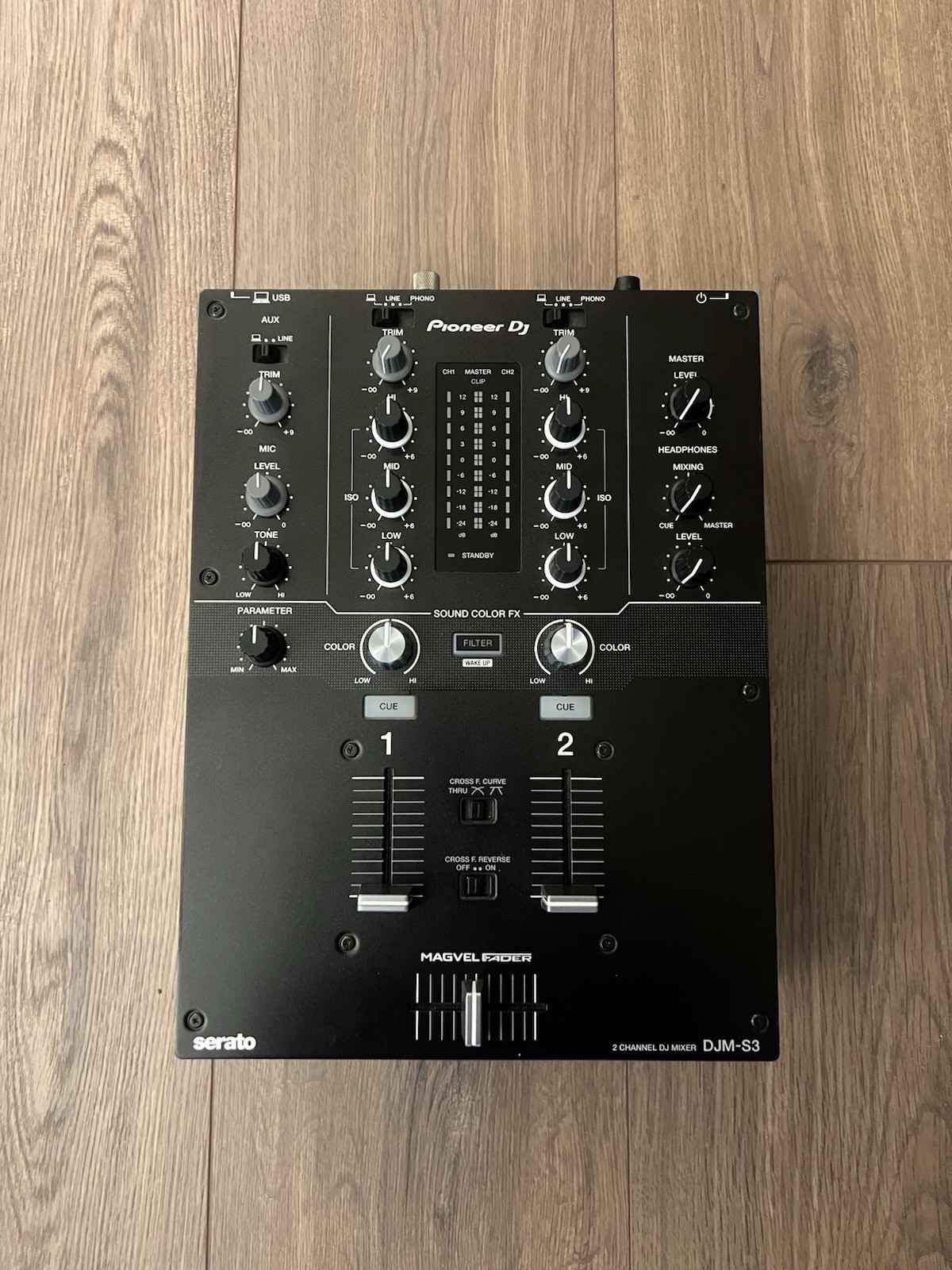 Pioneer dj djm s3 Serato 2 Channel