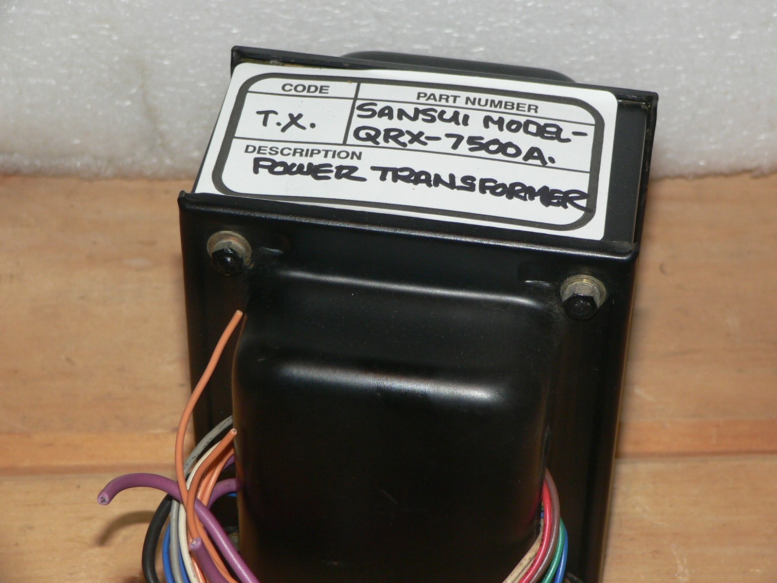 1 Sansui QRX7500A Power Transformer (Japan) test good