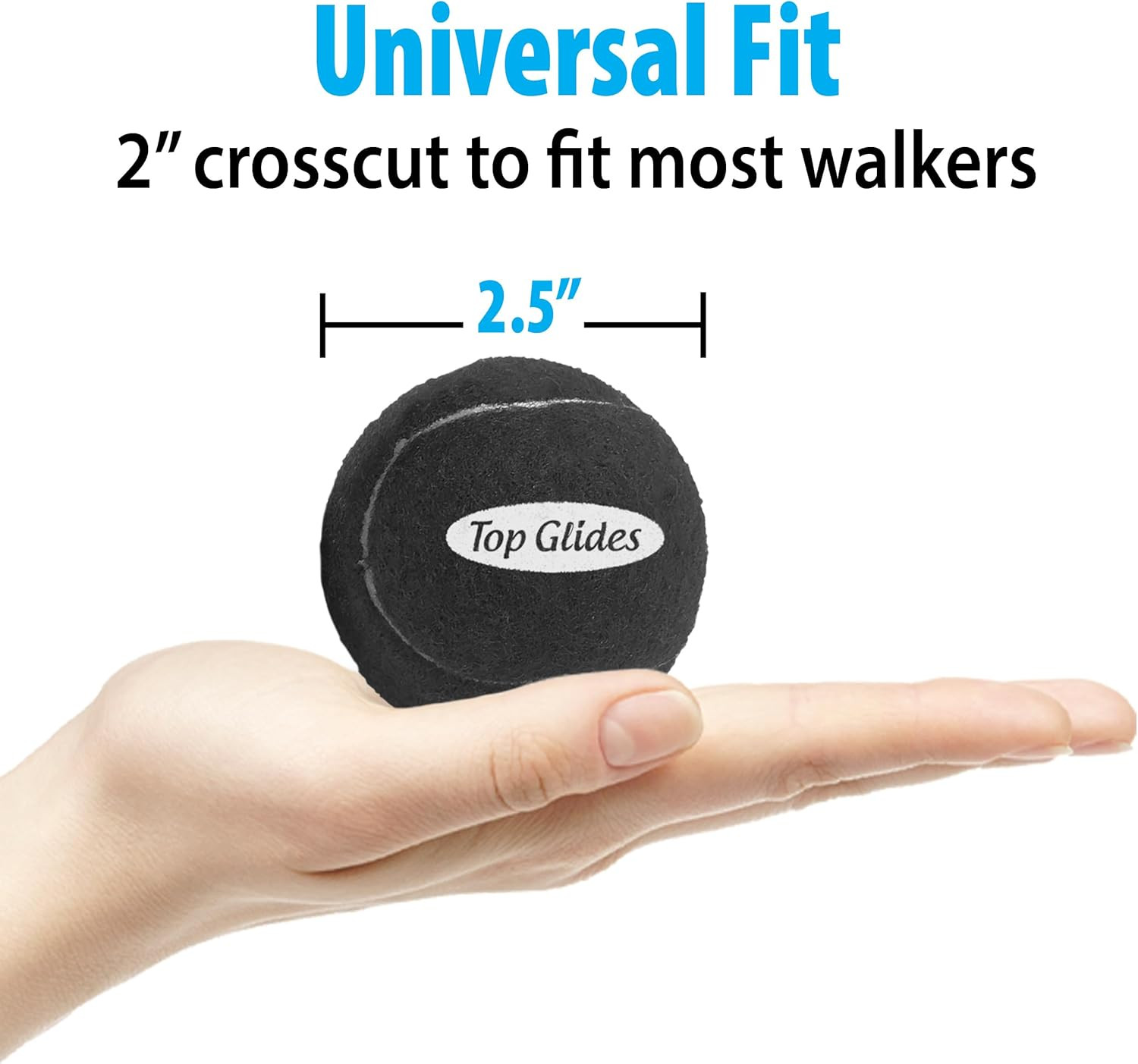 Precut Walker Tennis Ball Glides
