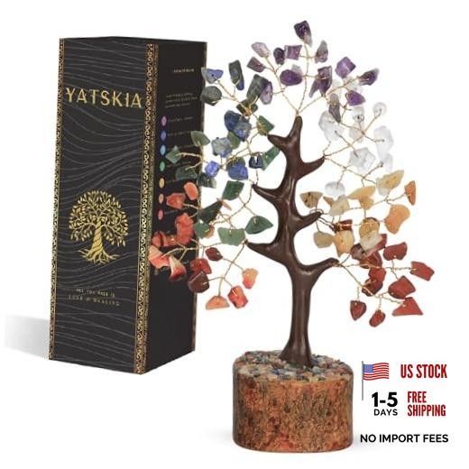 7 Chakra Tree of Life Crystal Tree, Crystals and Healing Stones, Birthday