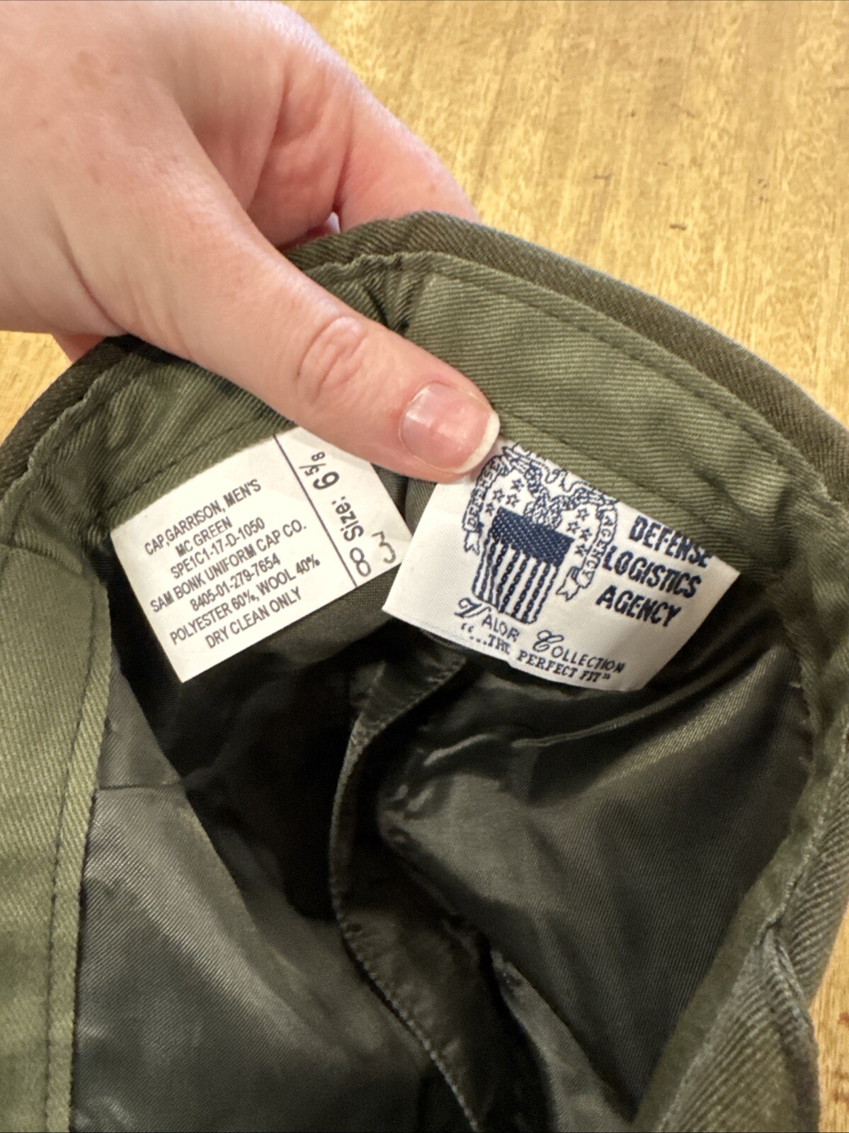 US Army Cap, Garrison Size 6 5/8