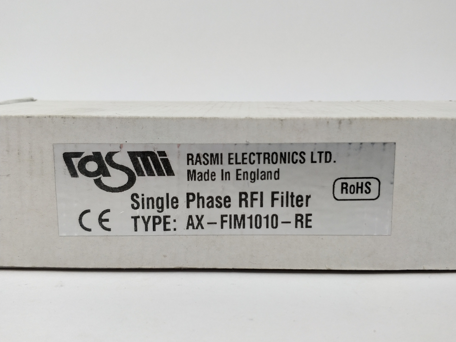 Rasmi Electronics Ltd AX-FIM1010-RE Single Phase RFI Filter