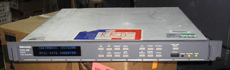 Tektronix VITS 200 NTSC VITS Inserter