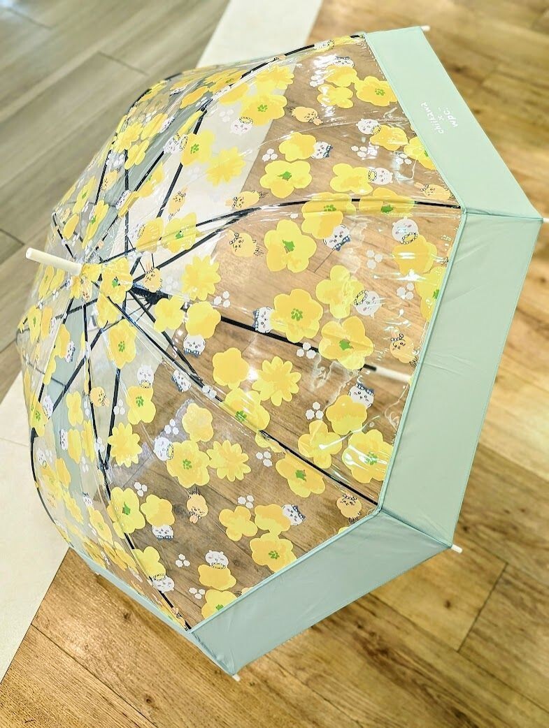 Chiikawa × Wpc Vinyl Umbrella Flower Crown Sleepy Hachiware Usagi New From Japan