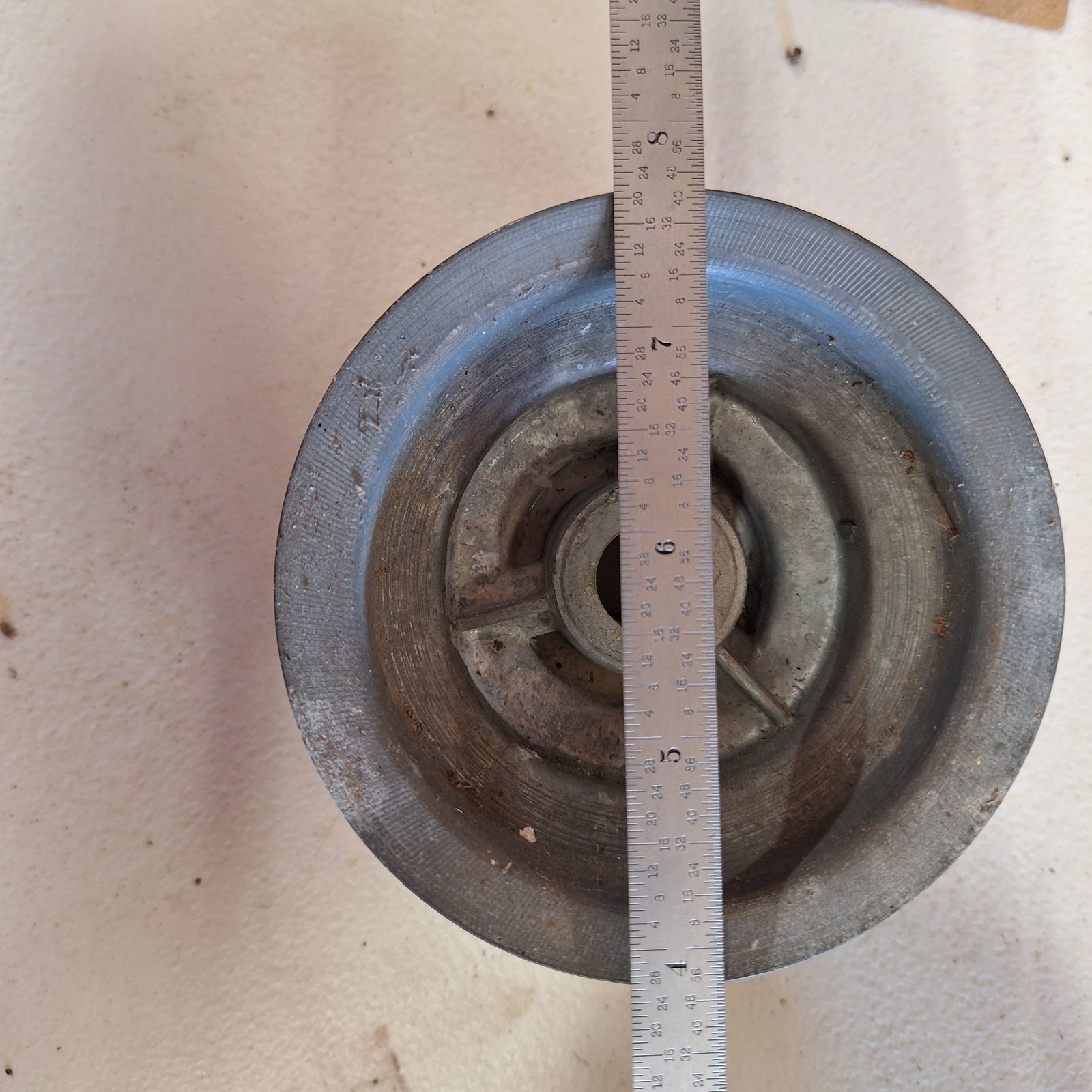 Congress -Browning or unlabeled 4 Belt Pulley - Silver